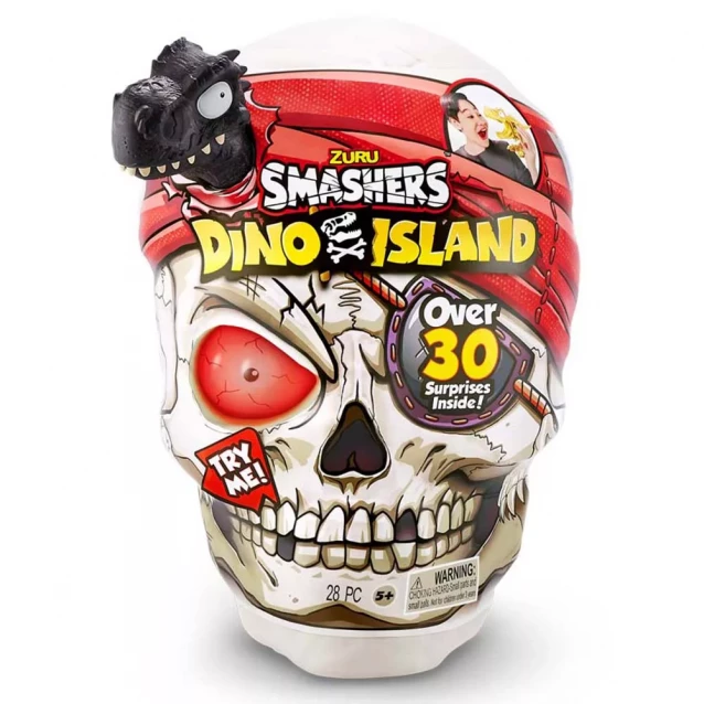 Ігровий набір Smashers Dino Island Ті-Рекс (7488A) - 1