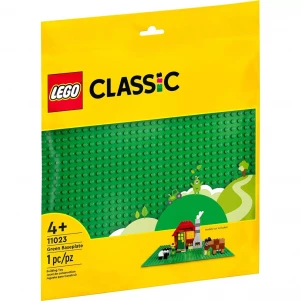 Конструктор LEGO Classic Базова пластина зеленого кольору (11023) - ЛЕГО