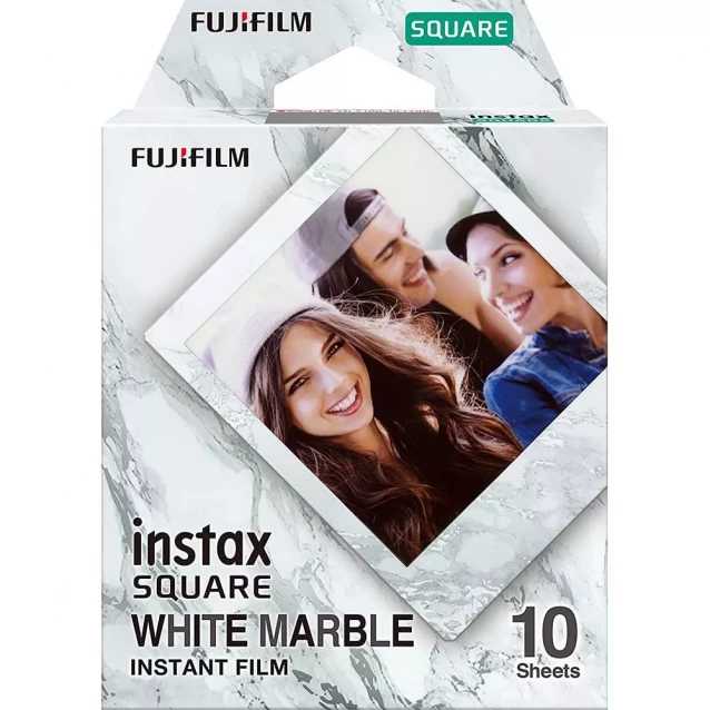 Кассеты Fujifilm Square White Marble WW 1 (16656473) - 1