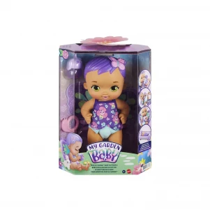 My Garden Baby Пупс "Фіолетові крильця" з пляшечкою GYP11  лялька пупс