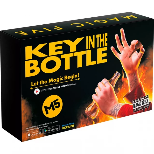 Устройство для демонстрации фокусов Magic Five Key in the Bottle (MF043) - 1