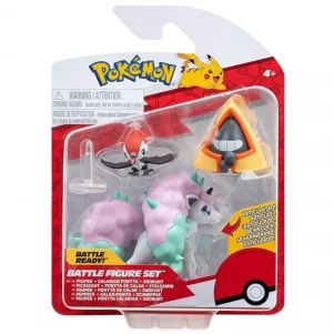 Набір фігурок Pokemon Снорант, Пікіпек, Поніта (PKW3053) дитяча іграшка