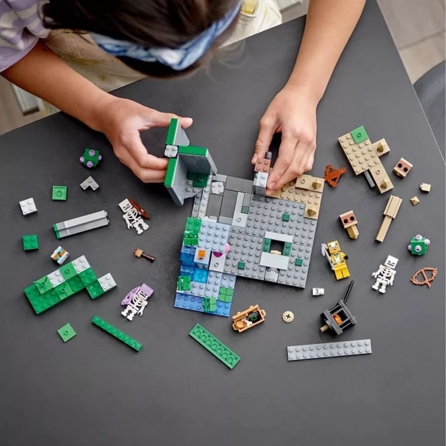 Конструктор LEGO Minecraft Підземелля кістяків (21189) - 4