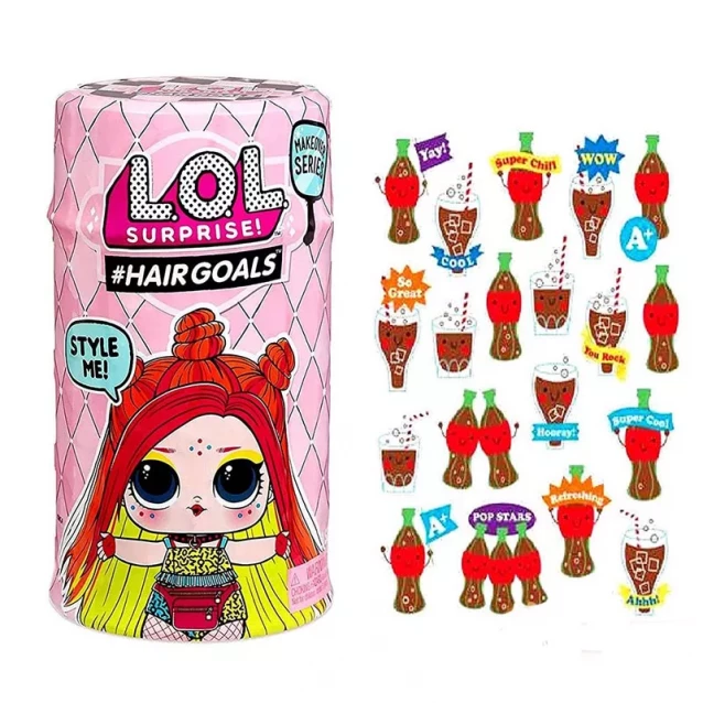 Лялька L.O.L. SURPRISE! S5 W2 серії Hairgoals - Модне Перевтілення (в асорт.) (556220-W2) - 1