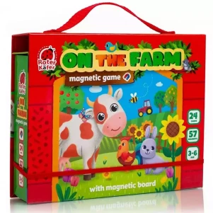 Гра магнітна Roter Kafer На фермі (RK2140-02) дитяча іграшка