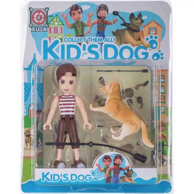 Конструктор Kid's Dog фигурка с собакой и аксессуары 6 видов - 4