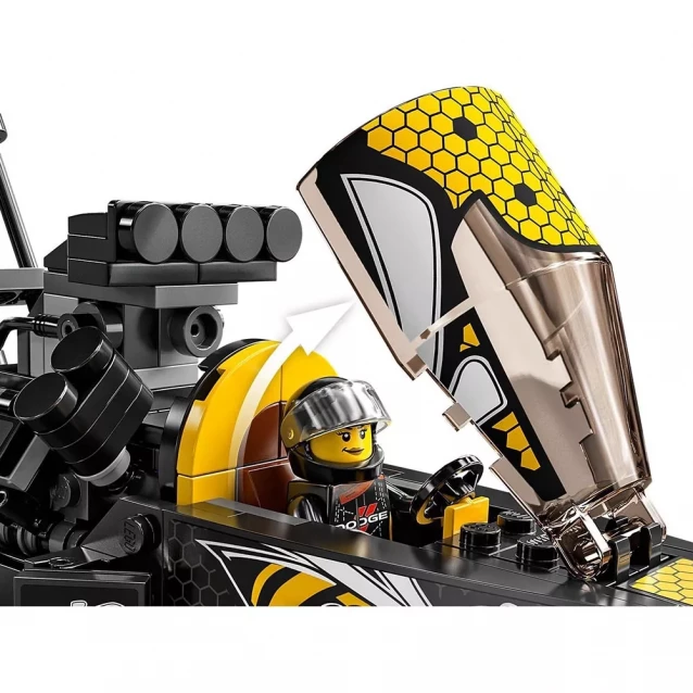 Конструктор LEGO Mopar Dodge // Srt Top Fuel Dragster And 97 Dodge Challenger T / A (76904) - 10