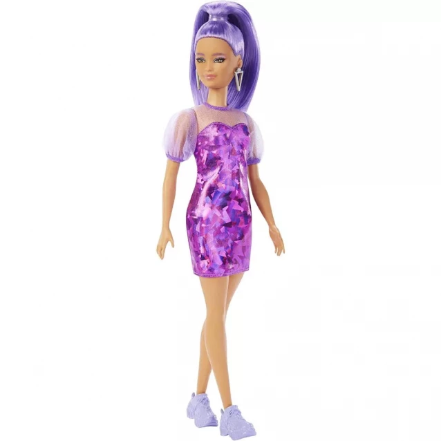 BARBIE Лялька Barbie "Модниця" у фіолетових відтінках HBV12 - 2