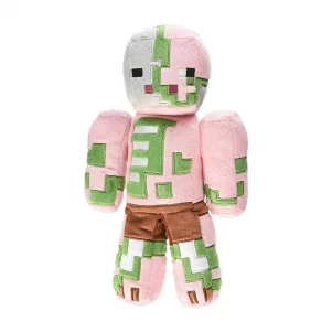 JINX Плюшева іграшка Minecraft 12” Zombie Pigman Plush Pink дитяча іграшка