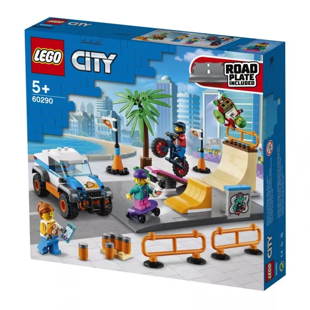 Конструктор LEGO City Скейт-парк (60290) - 1