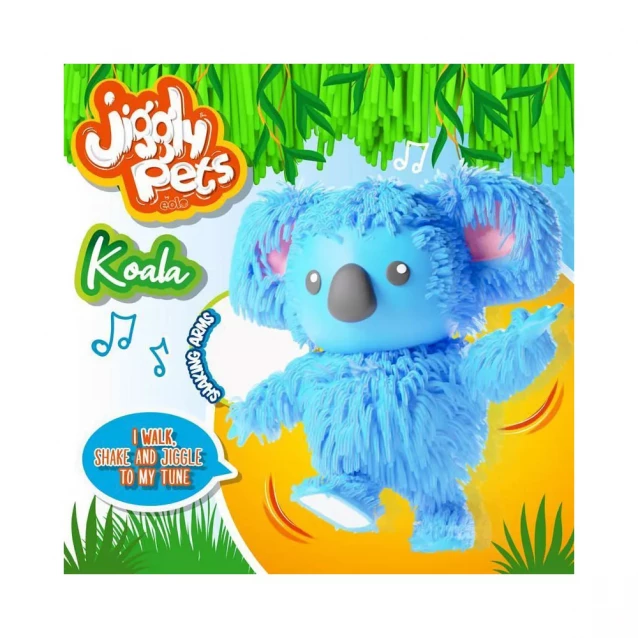 Интерактивная игрушка JIGGLY PUP - ЗАЖИГАТЕЛЬНАЯ КОАЛА (голубая) - 3