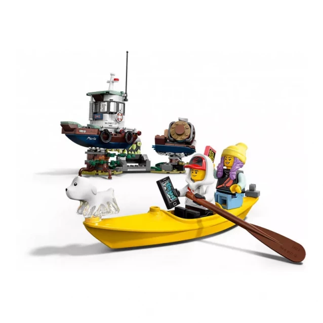 Конструктор LEGO Hidden Side Разбитая Лодка Ловцов Креветок (70419) - 6