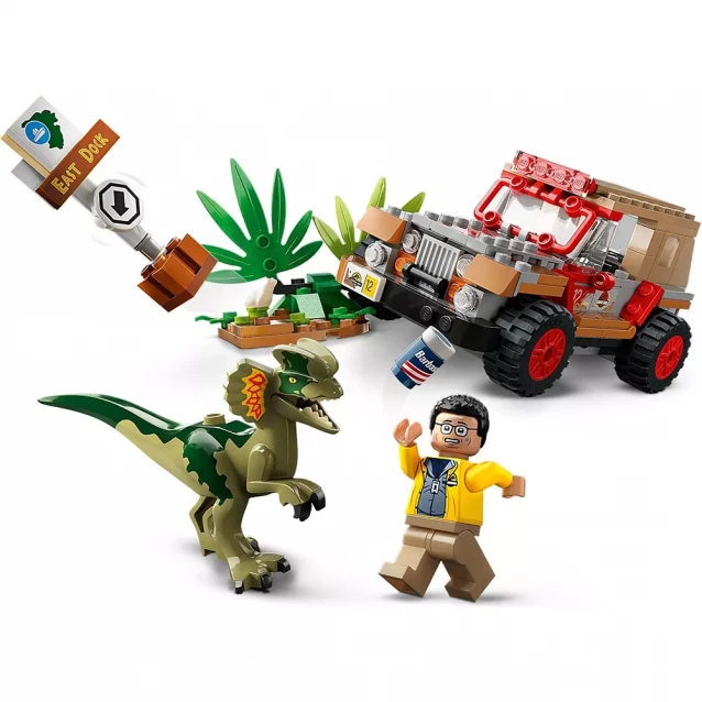 Конструктор LEGO Jurassic Park Засада дилофозавра (76958) - 4