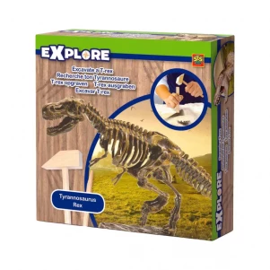 Набір SES CREATIVE серії "Дослідник" -  Розкопки скелета тиранозавра (25028S)