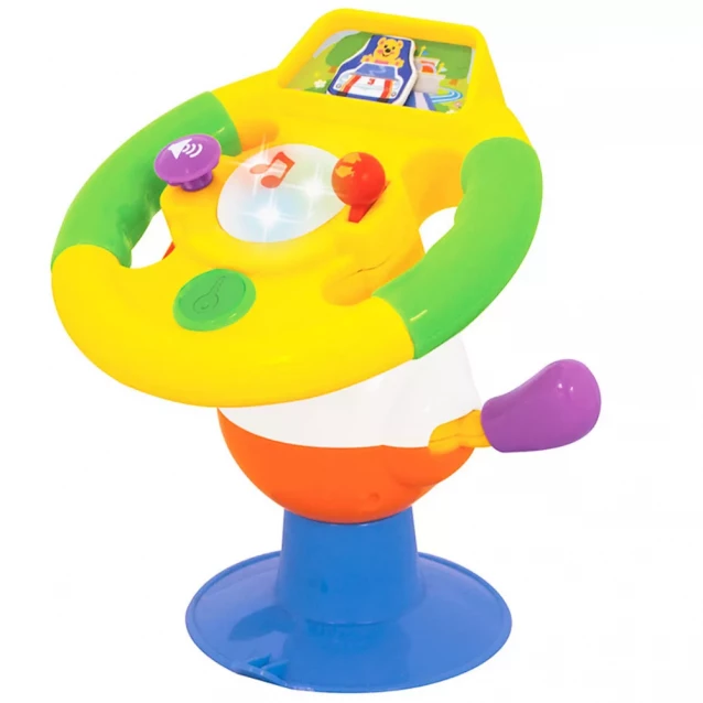 Іграшка на присоску Kiddi Smart Розумне кермо (63420) - 1