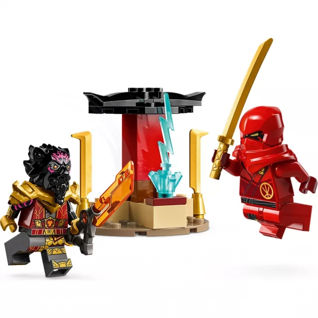 Конструктор LEGO Ninjago Автомобільна й байкова битва Кая і Раса (71789) - 4