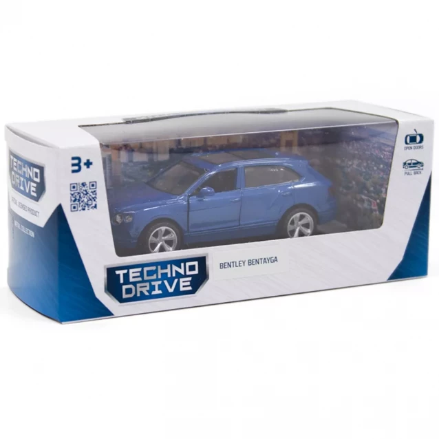 Автомодель TechnoDrive Bentley Bentayga синя (250264) - 12
