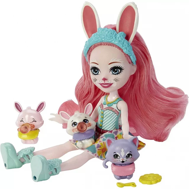 Кукла Enchantimals Друзья-малыши Кролик Бри и Твист (HLK85) - 4