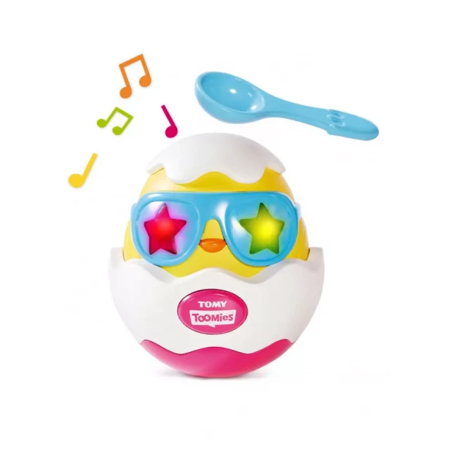 TOMY Детская музыкальная игрушка "Разбей яйцо!" - 1