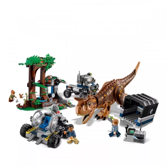 Конструктор LEGO Jurassic World Конструктор Втеча Від Карнотавра У Гіросфері (75929) - 2
