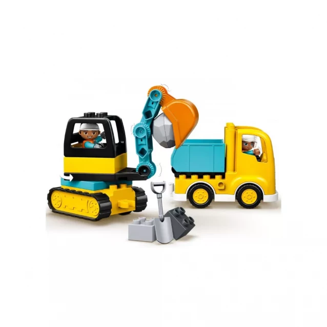 Конструктор LEGO Duplo Вантажівка та гусеничний екскаватор (10931) - 4