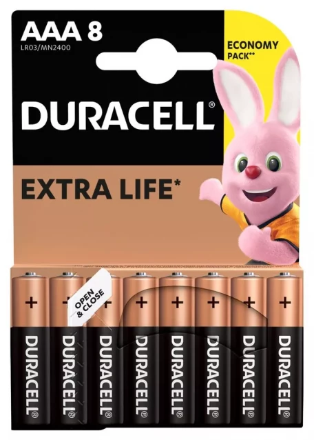 Батарейки щелочные Duracell AAA 1 шт (ENAAA01) - 2