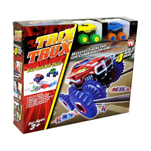 Trix Trux Іграшка машинка на бат. Trie Trul AS332 (синій+жовтий) JLT-AS332BY - 1