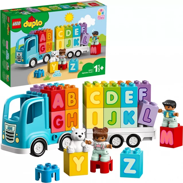 Конструктор Lego Duplo Вантажівка з буквами (10915) - 4
