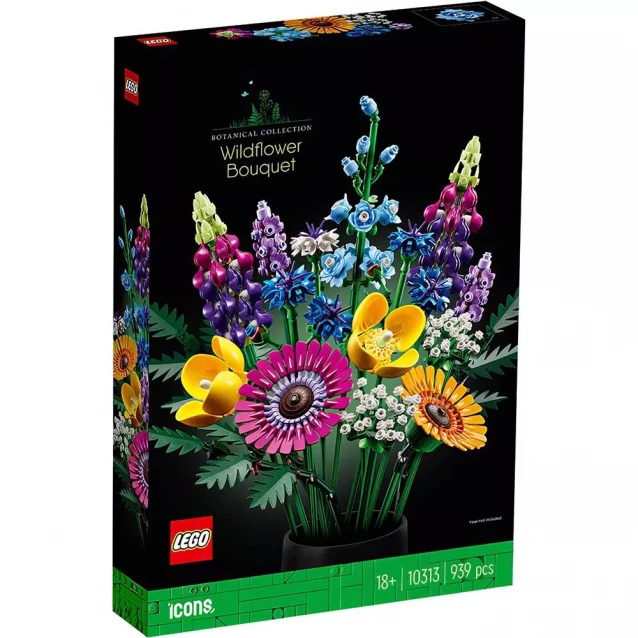 Конструктор LEGO Icons Букет полевых цветов (10313) - 1