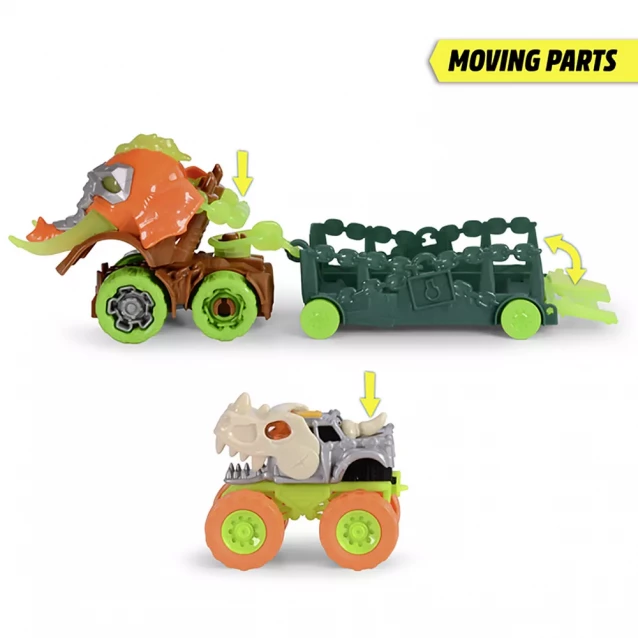 Машинка Dickie Toys Монстр Рейнджер Діно (3755005) - 4