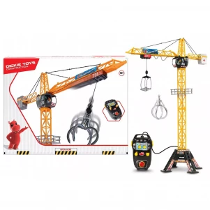 Игровой набор Dickie Toys Мега кран «Стрела» на дистанционном управлении 120 см (139012) детская игрушка