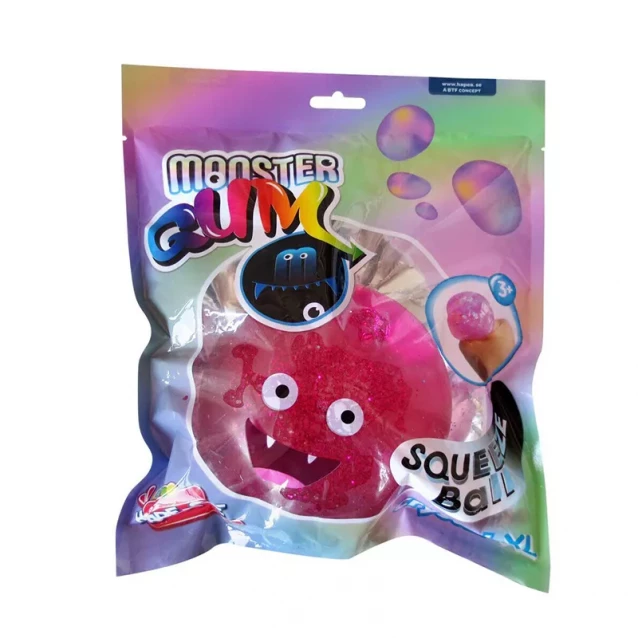 Іграшка-антистрес Monster Gum Squeeze Ball XL Crystal 12 см в асортименті (242979) - 6