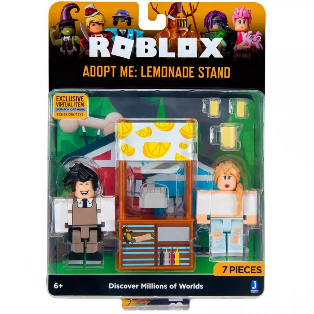 Набор Jazwares Roblox Game Packs Adopt Me: Lemonade Stand W6 - 1