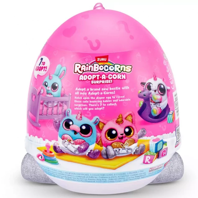 М'яка іграшка Rainbocorns Adopt-A-Corn Surprise! Кошеня (92105G) - 3