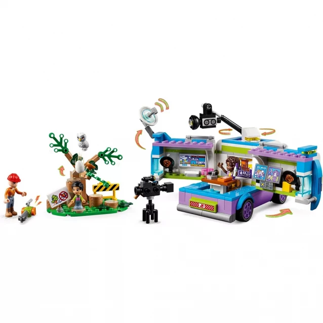 Конструктор LEGO Friends Фургон редакції новин (41749) - 4