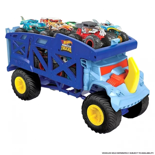 Монстро-транспортер Hot Wheels серии Monster Trucks Носоріг (HFB13) - 4