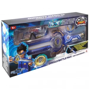 Ігровий набір Infinity Nado VI Goggle Battle Pack Дзиґа з аксесуарами (EU654161) дитяча іграшка