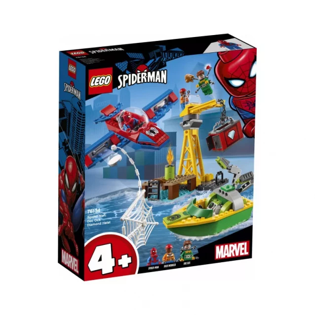 Конструктор LEGO Super Heroes Человек-Паук: Доктор Осьминог Похищает Бриллианты (76134) - 1