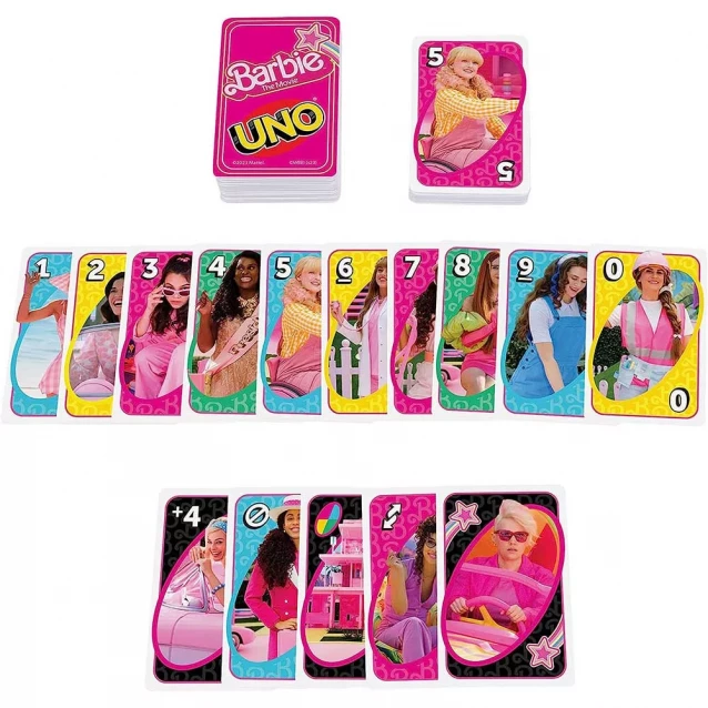 Настольная игра Uno Barbie в кино (HPY59) - 6