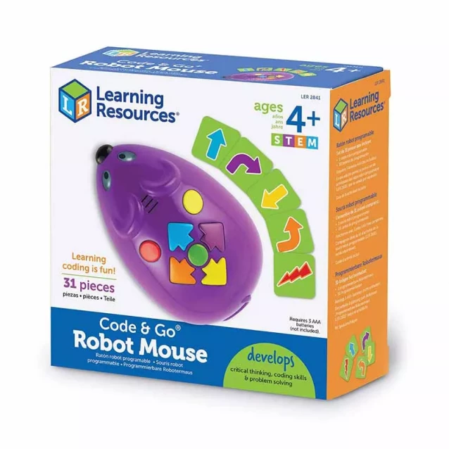 Ігровий STEM-набір LEARNING RESOURCES - МИШКА (іграшка, що програмується, картки) - 2