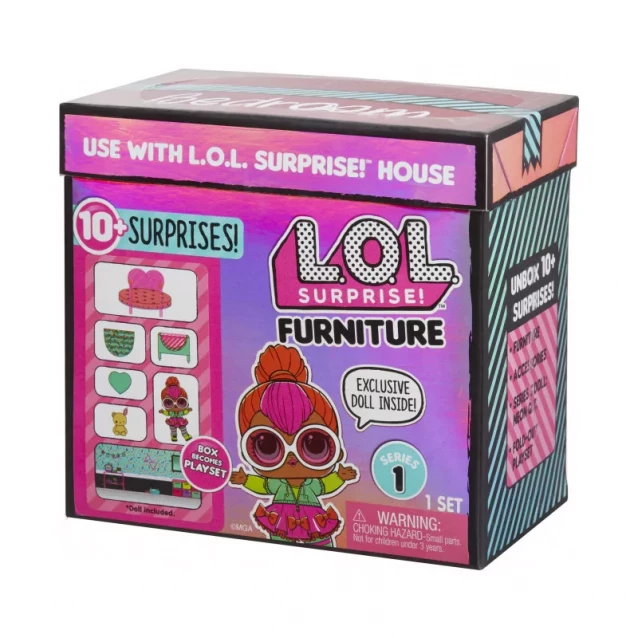 Игровой набор L.O.L. SURPRISE! - стильный интерьер Леди-Неон (561743) - 1