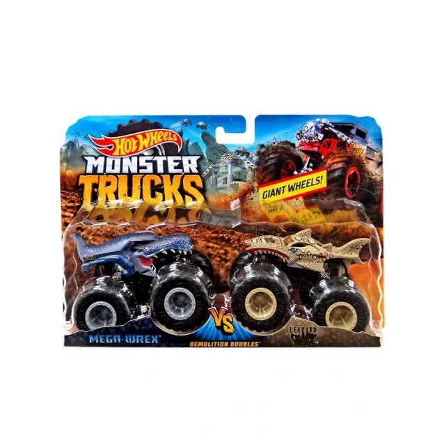 Машинки-внедорожники Hot Wheels серии Monster Trucks 2 шт., в ассорт. (FYJ64) - 7