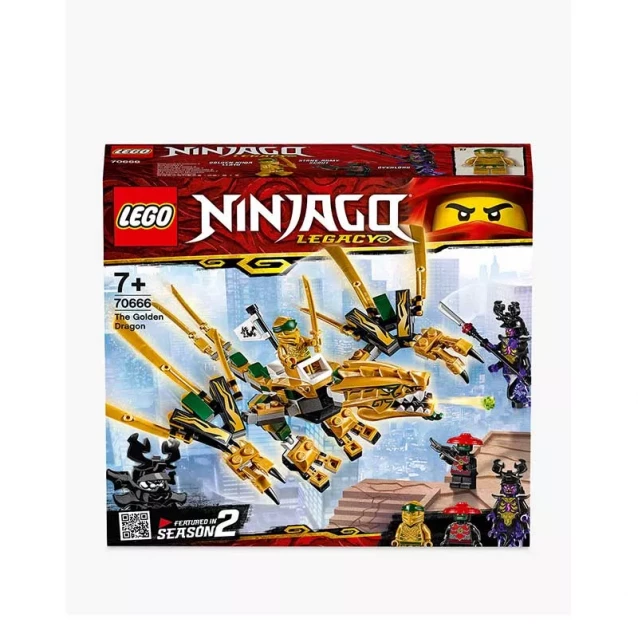 Конструктор LEGO Ninjago Золотий Дракон (70666) - 1
