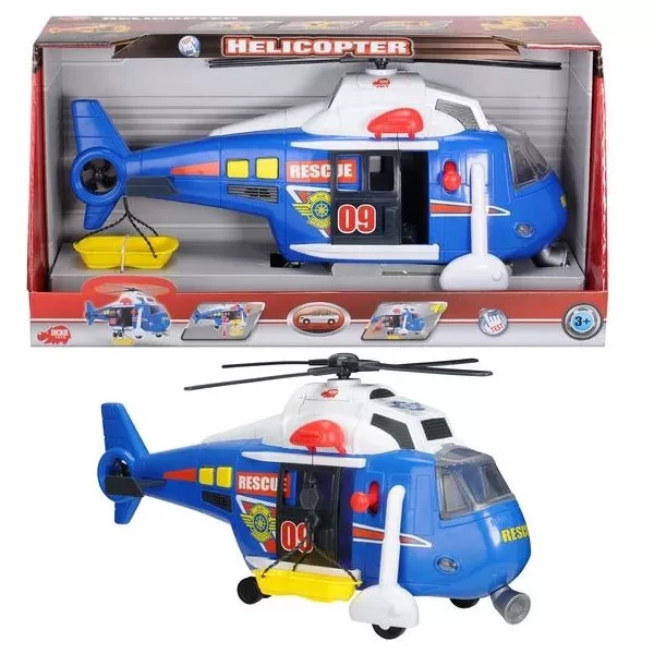 Функціональний гелікоптер Dickie Toys Служба порятунку (248721) - 4