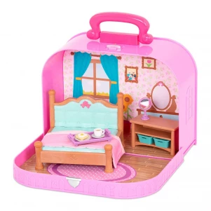 Ігровий набір  Кейс фіолетовий (Спальня) з аксесуарами дитяча іграшка