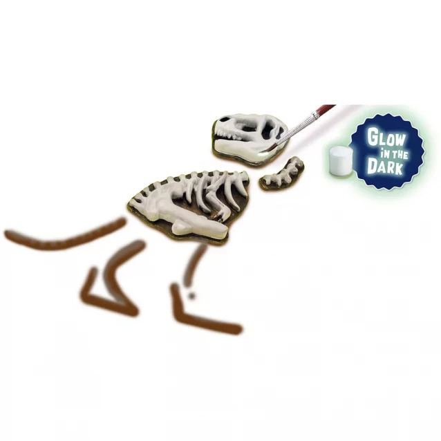 Набір для створення фігурки Ses Creative -ТІ-Рекс зі скелетом (334228) - 3