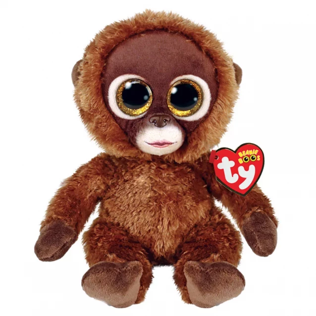 Мягкая игрушка TY Beanie Boos Обезьяна Monkey 15 см (36391) - 1
