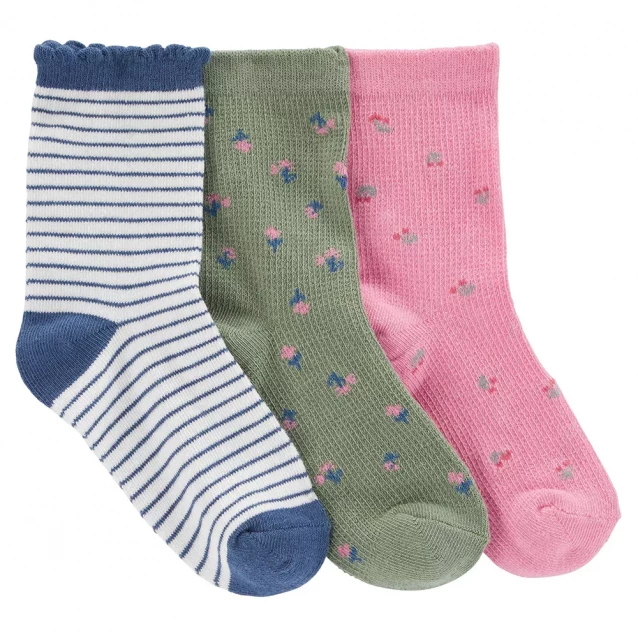 Шкарпетки Carter's для дiвчинки 88-105 см 3 шт (2N111110_2T4T) - 1