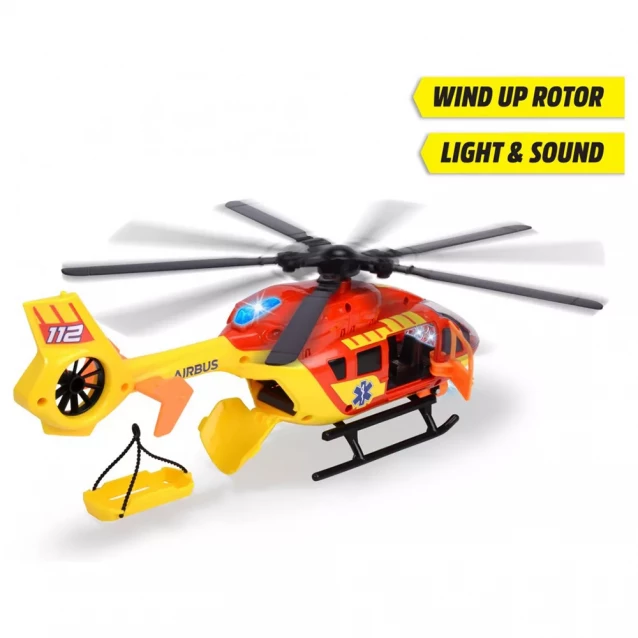 Гелікоптер Dickie Toys Рятувальна служба 36 см (3716024) - 4