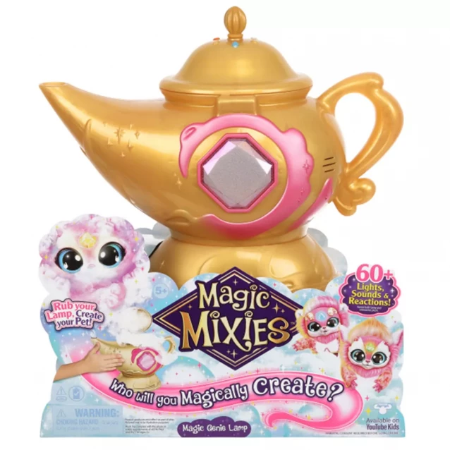 Ігровий набір Magic Mixies Чарівна лампа рожева (123501) - 1